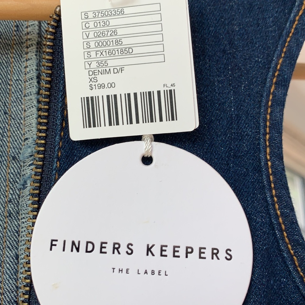 ๐ฆ UO Finders Keepers Denim A-line dress - NWT - Picture 11 of 11